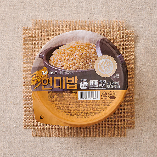 [37%할인] 네이처엠 현미밥 200g 24팩