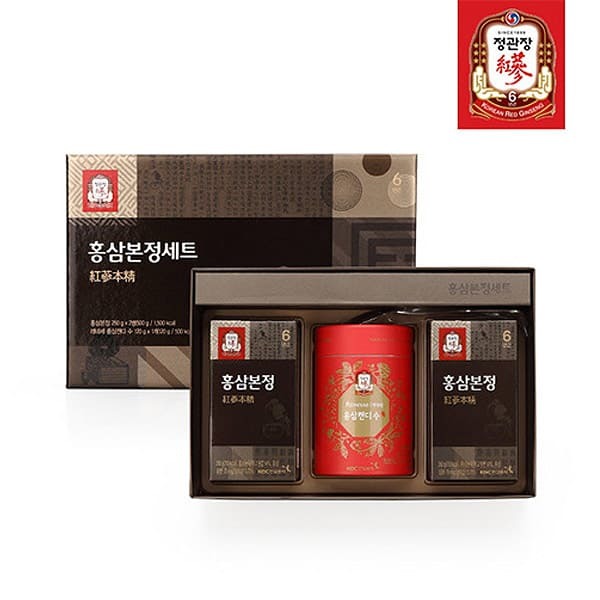 [정관장] 홍삼본정 250g X 2병 + 캔디 120g 세트