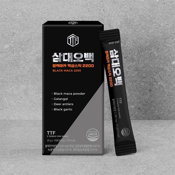 [뉴트리커먼] 삼대오백 블랙마카 액상스틱 2200 1박스(15포)