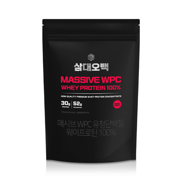 [뉴트리커먼] 삼대오백 WPC 유청단백질 웨이프로틴 100% 1.6kg