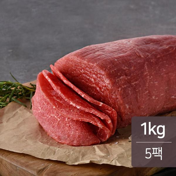 신선애 냉동 저지방 소고기 홍두깨살 슬라이스 200g X 5팩(1kg)