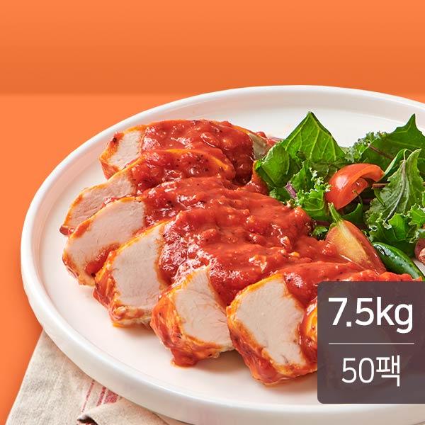 잇메이트 슬라이스 소스 닭가슴살 토마토 로제 150g X 50팩(7.5kg)