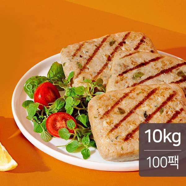 잇메이트 닭가슴살 스테이크 오리지널 100g X 100팩(10kg)