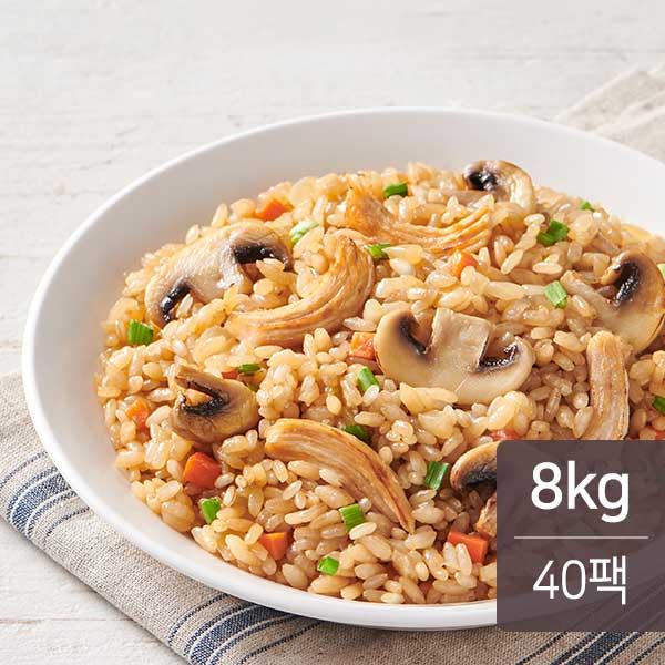 잇메이트 닭가슴살 현미 볶음밥 양송이맛 200g X 40팩(8kg)