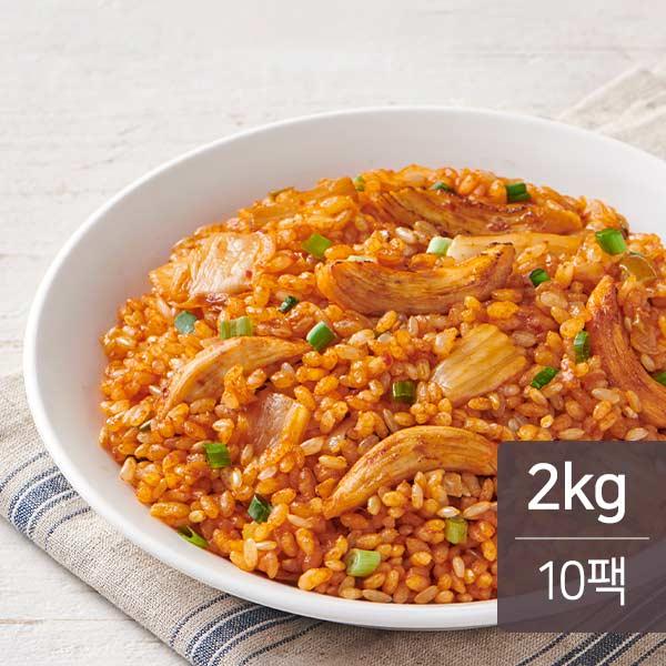 잇메이트 닭가슴살 현미 볶음밥 김치맛 200g X 10팩(2kg)