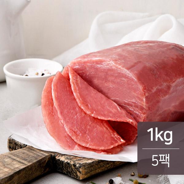 신선애 냉동 돼지고기 뒷다리살 200g X 5팩(1kg)