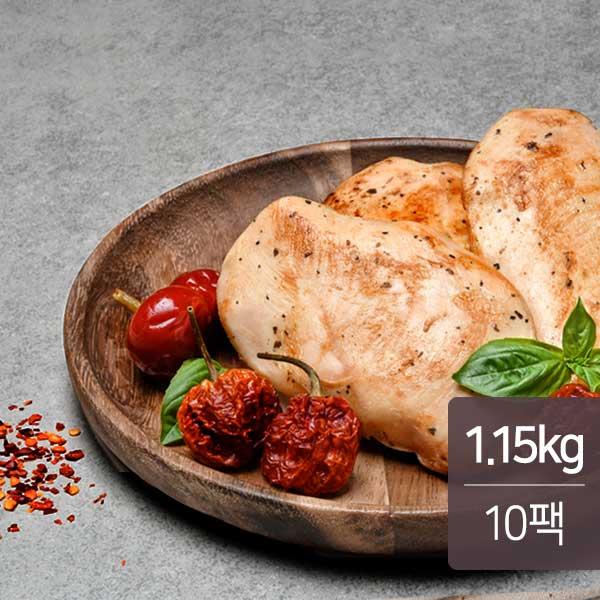 리얼원 수비드 닭가슴살 (하바네로) 115g X 10팩(1.15kg)
