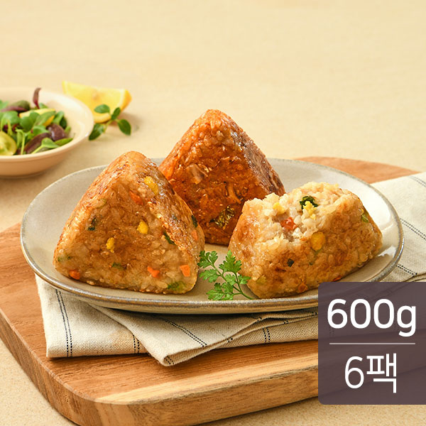 잇메이트 닭가슴살 구운 주먹밥 혼합 100g X 6팩 