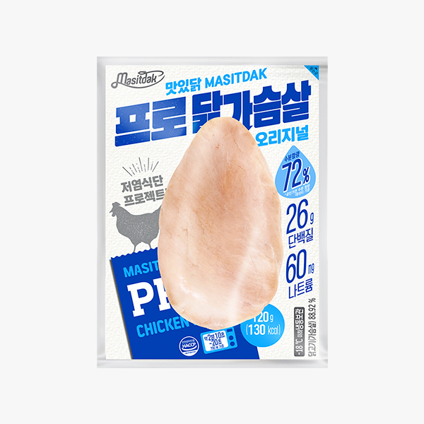 [대용량] 맛있닭 프로 닭가슴살 120g X 100팩