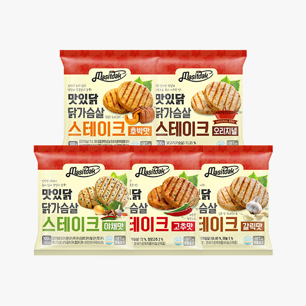 ★1팩 1,540원★ [맛있닭] 닭가슴살 스테이크