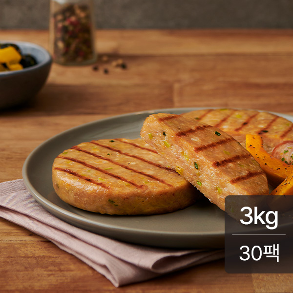 맛있닭 닭가슴살 스테이크  호박맛 100g X 30팩(3kg)