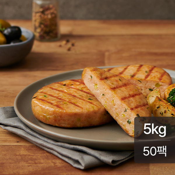 맛있닭 닭가슴살 스테이크  오리지널 100g X 50팩(5kg)