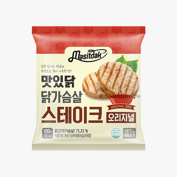 맛있닭 닭가슴살 스테이크 오리지널 100g