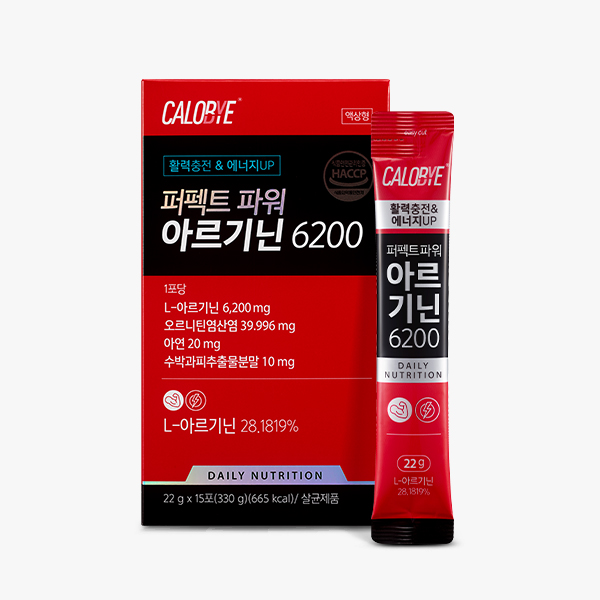 [칼로바이] 퍼펙트 파워 아르기닌 6200