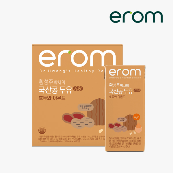 [이롬] 황성주 박사의 국산콩 두유 PLUS 호두와 아몬드