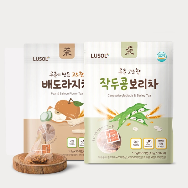 [루솔] 배도라지차 45g & 작두콩 보리차 45g