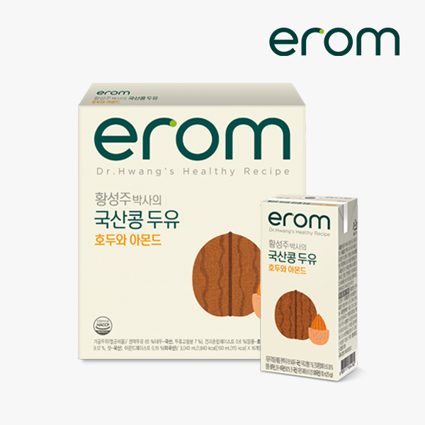 [이롬] 황성주 박사의 국산콩 두유 호두와 아몬드