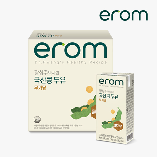 [이롬] 황성주 박사의 국산콩 두유 무가당