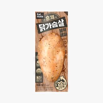 잇메이트 훈제 닭가슴살 블랙페퍼 100g