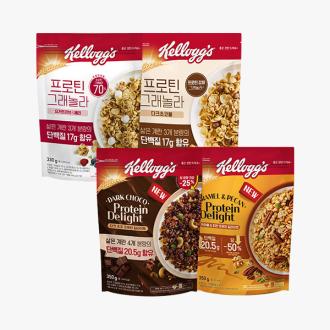 [켈로그] 프로틴 그래놀라 4종
