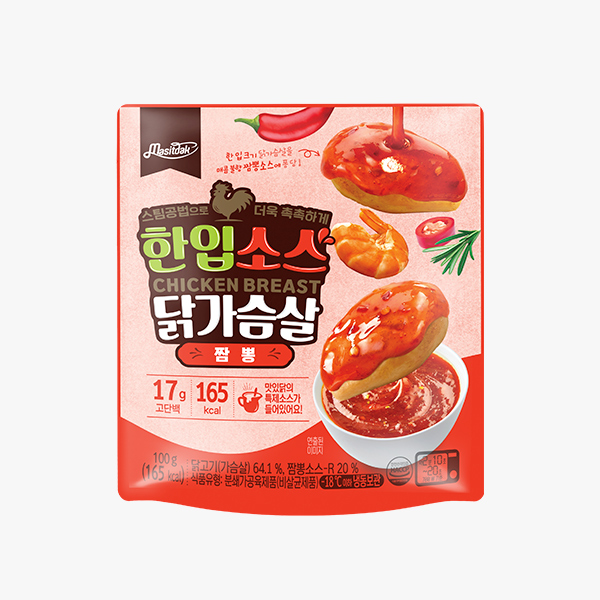 [맛있닭] 한입 소스 닭가슴살 짬뽕 (20팩)