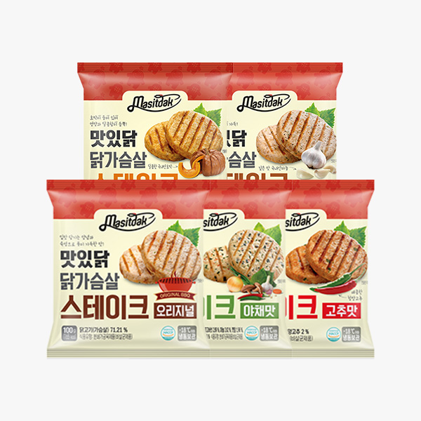 [맛있닭] 닭가슴살 스테이크 최대 42% 할인