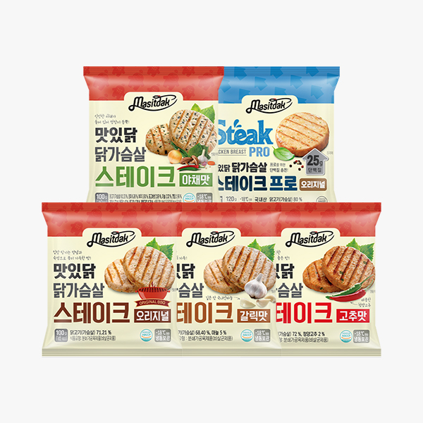 [맛있닭] 닭가슴살 스테이크 최대 39%할인