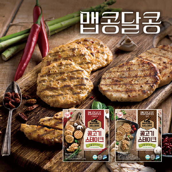 [밀스원] 올뉴프로틴 맵콩달콩 콩고기 스테이크