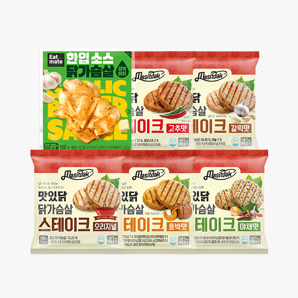 [맛있닭] 닭가슴살 스테이크 10+5