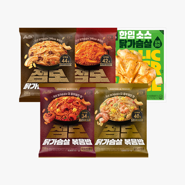 [맛있닭] 점보 닭가슴살 볶음밥 5+1 & 15+5
