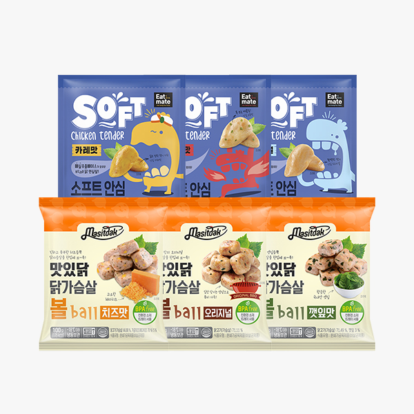 [맛있닭] 닭가슴살 볼 12+4 & 30+15