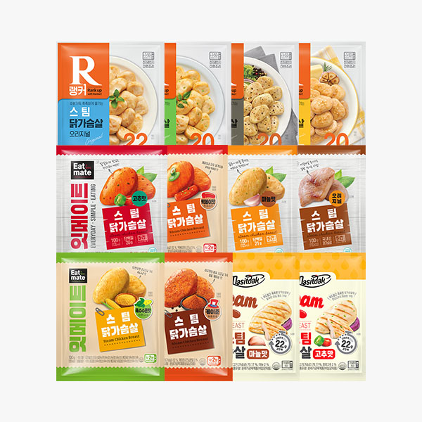 스팀 닭가슴살 패키지 ★1팩당 1,400원★