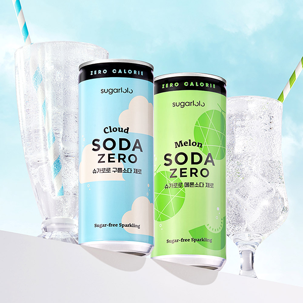 [인테이크] 슈가로로 소다 제로 2종