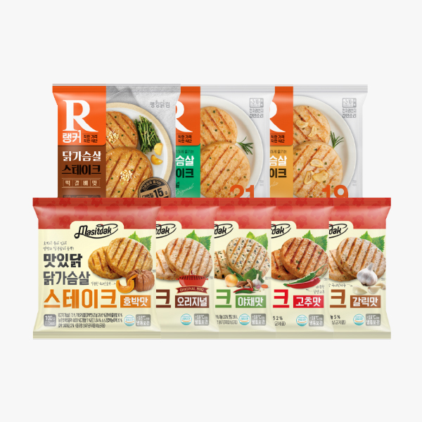 [맛있닭&랭커] 닭가슴살 스테이크 10+10 & 20+20