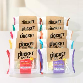 [포켓샐러드] 데일리 샐러드 10종 맛보기