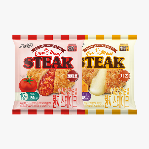 【하루특가】 [맛있닭] 닭가슴살 한끼 스테이크 5+5 & 7+7