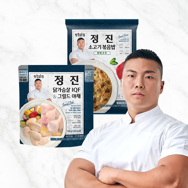 [랭킹닭컴X이용승] 정진 닭가슴살 IQF & 소고기 볶음밥