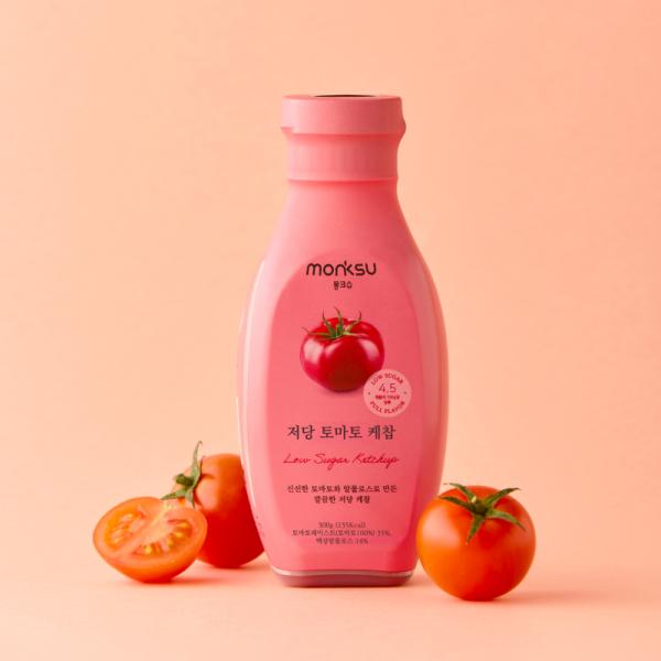 [몽크슈] 저당 토마토 케찹 300g