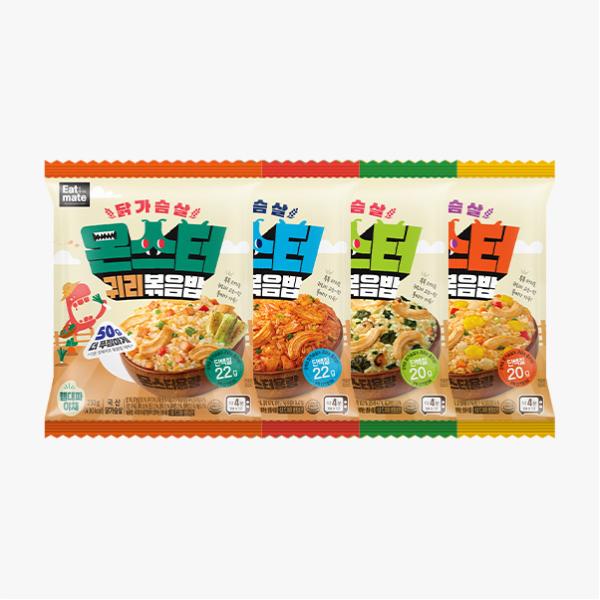 [잇메이트] 닭가슴살 몬스터 귀리볶음밥 5팩