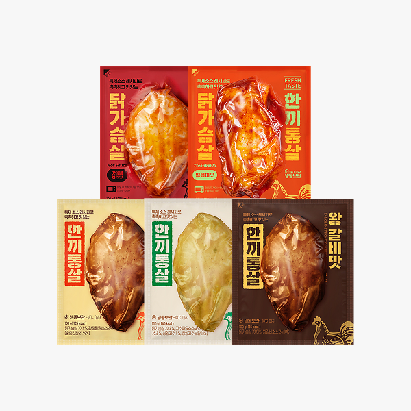 [한끼통살] 소스 닭가슴살 3+3 & 5+5 & 10+10
