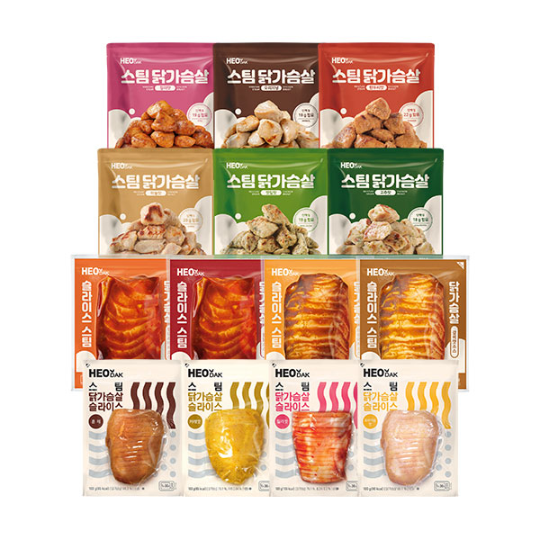 [허닭] BEST 스팀 닭가슴살 골라담기