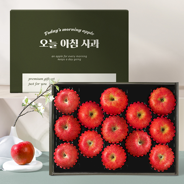 [인정식탁] 오늘아침사과 사과 13과 선물세트