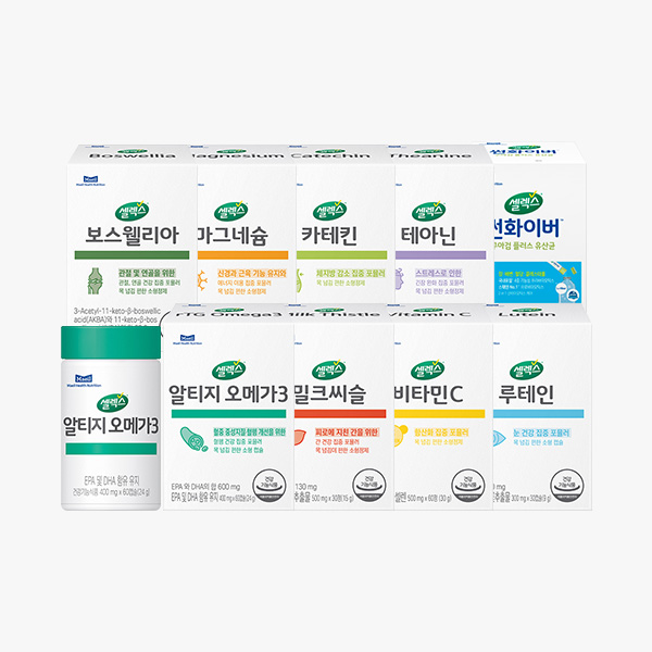 [셀렉스] 건강기능식품 7종