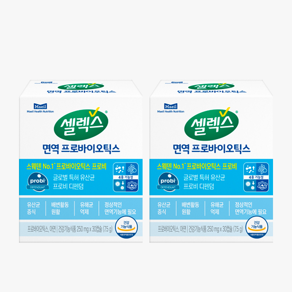 [셀렉스] 면역 프로바이오틱스 유산균&아연