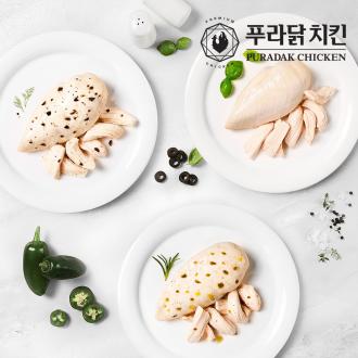 [푸라닭] 국내산 부드러운 스팀 통 닭가슴살