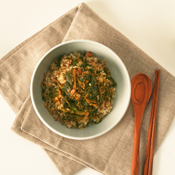 [청담새벽집] 시래기보리밥