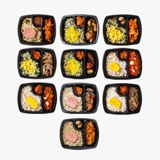 [띵커바디] 식단관리 도시락 10종 골라담기