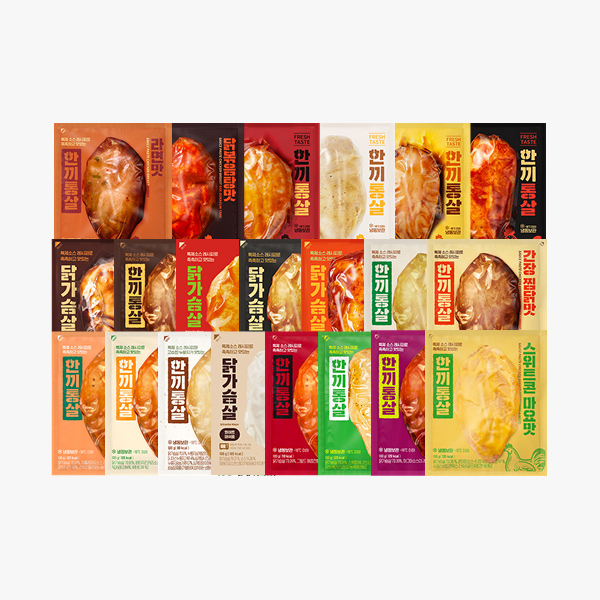 [한끼통살] 소스 닭가슴살
