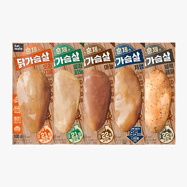 [잇메이트] 훈제 닭가슴살 10+10 & 15+15