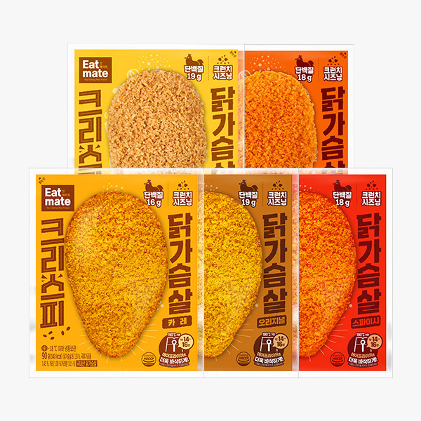 【하루특가】 [잇메이트] 크리스피 닭가슴살 5+5 & 10+10